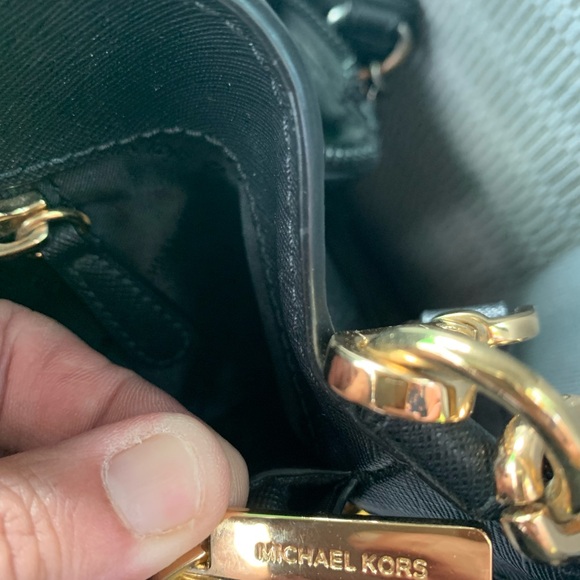 Black large handbag leather brand new never used - Picture 3 of 4